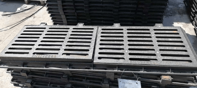 肃北球墨铸铁连体双篦展示